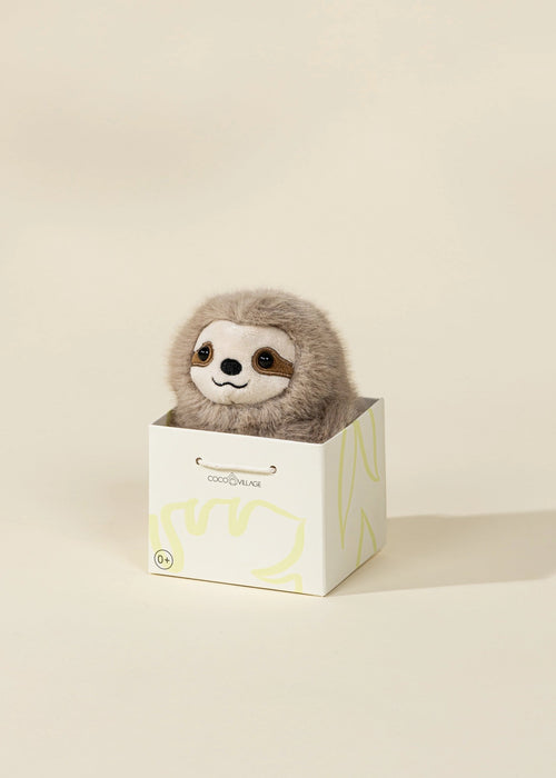 Coco Village Mini Gift Plush Toy - Grey Sloth