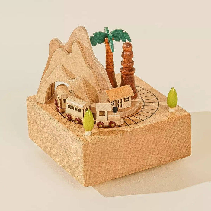 Coco Village Wooden Music Box