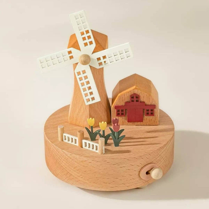 Coco Village Wooden Music Box
