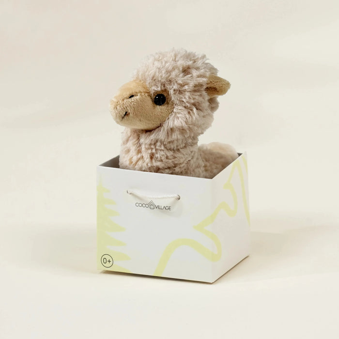 Coco Village Mini Gift Plush Toy | Beige Alpaca
