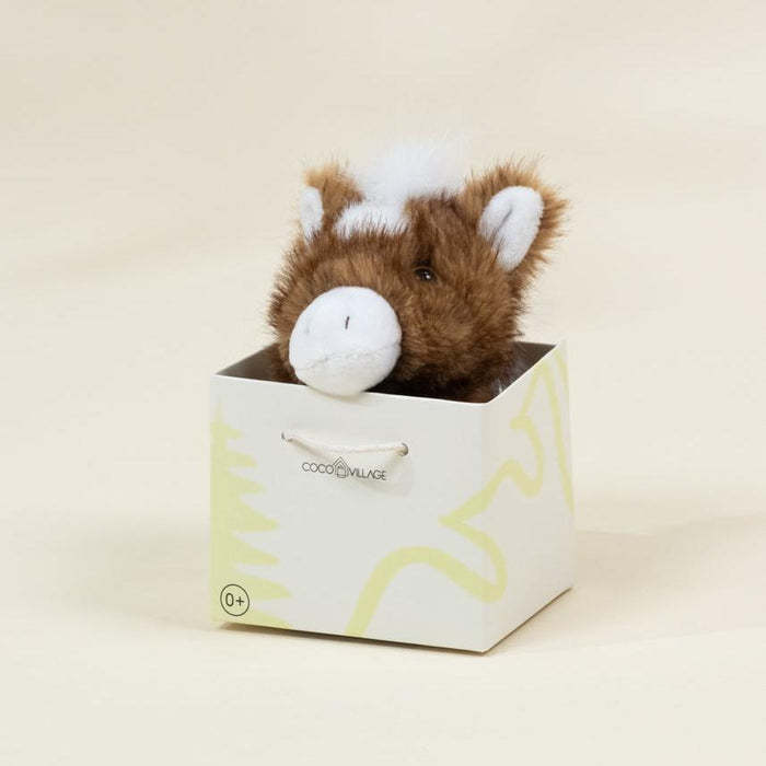 Coco Village Mini Gift Plush Toy | Brown Pony