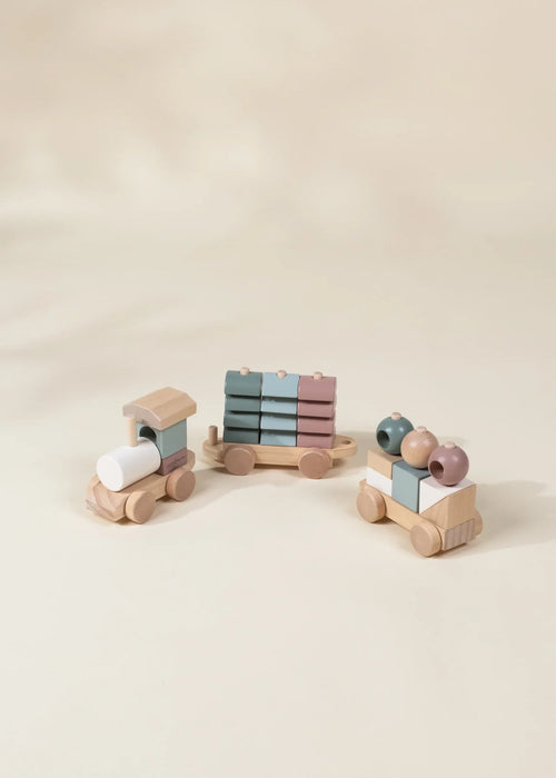 Coco Village Oversized Wooden Stacking Train