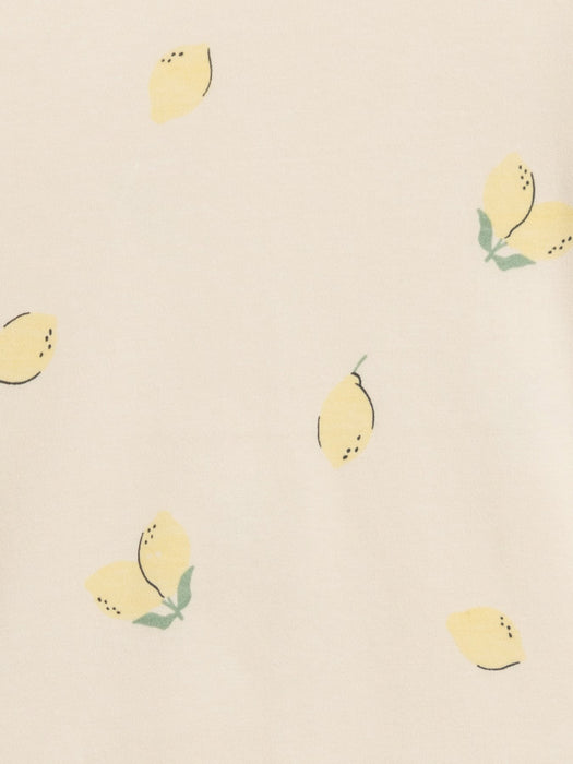 Colored Organics Baby Amelia Romper - Lemon