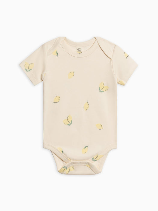 Colored Organics Baby Afton Bodysuit - Lemon