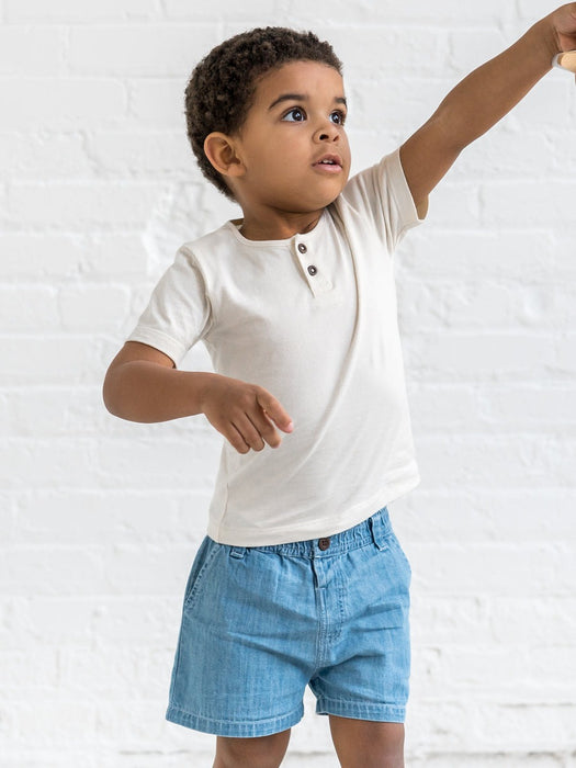 Colored Organics Baby & Kids Luke Chambray Shorts