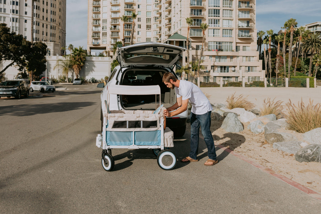 volkswagen stroller wagon WonderFold VW4 Luxe Quad Stroller Wagon