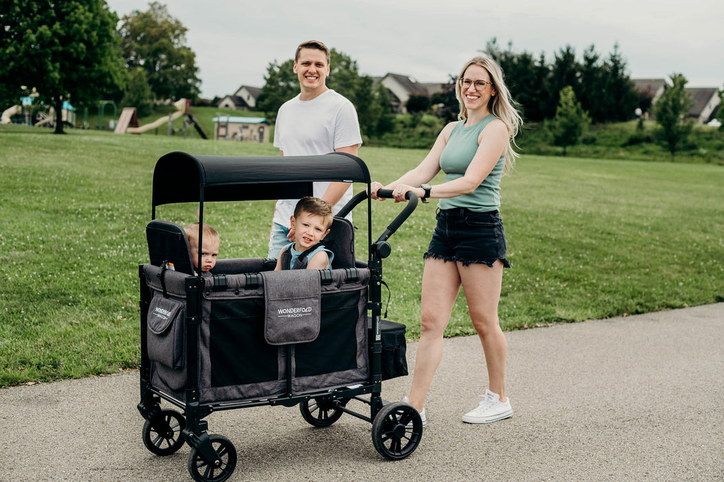 wonderfold double stroller WonderFold W2 Elite Double Stroller Wagon — Enlightened Baby
