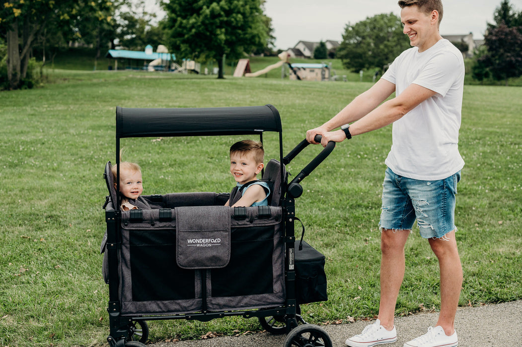 w2 stroller wagon WonderFold W2 Elite Double Stroller Wagon — Enlightened Baby