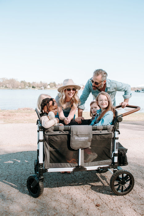 wonder stroller wagon WonderFold W4 Luxe Quad Stroller Wagon — Enlightened Baby