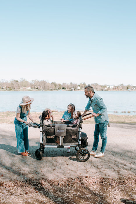 WonderFold W4 Luxe Quad Stroller Wagon