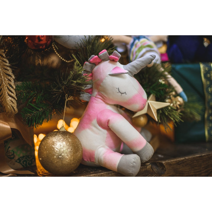 Tikiri Toys Cotton Candy Unicorn Plush