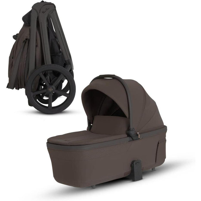 Silver Cross Cove Full-Size Stroller + Folding Bassinet Bundle