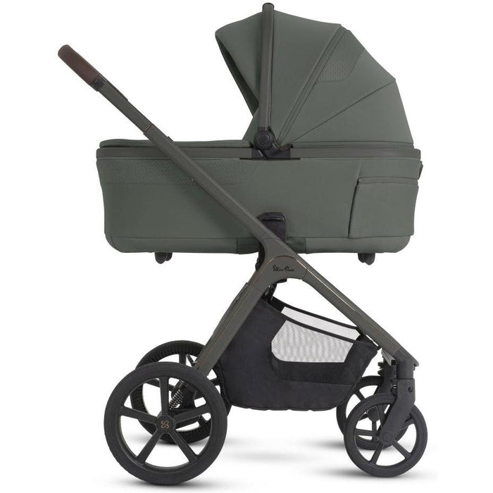 Silver Cross Cove Full-Size Stroller + Folding Bassinet Bundle