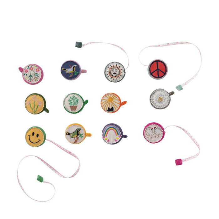 Creative Co-Op Wool Felt Tape Measure