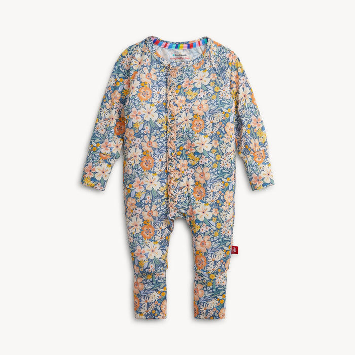 Magnetic Me Flora Modal Ruffle Convertible Coverall