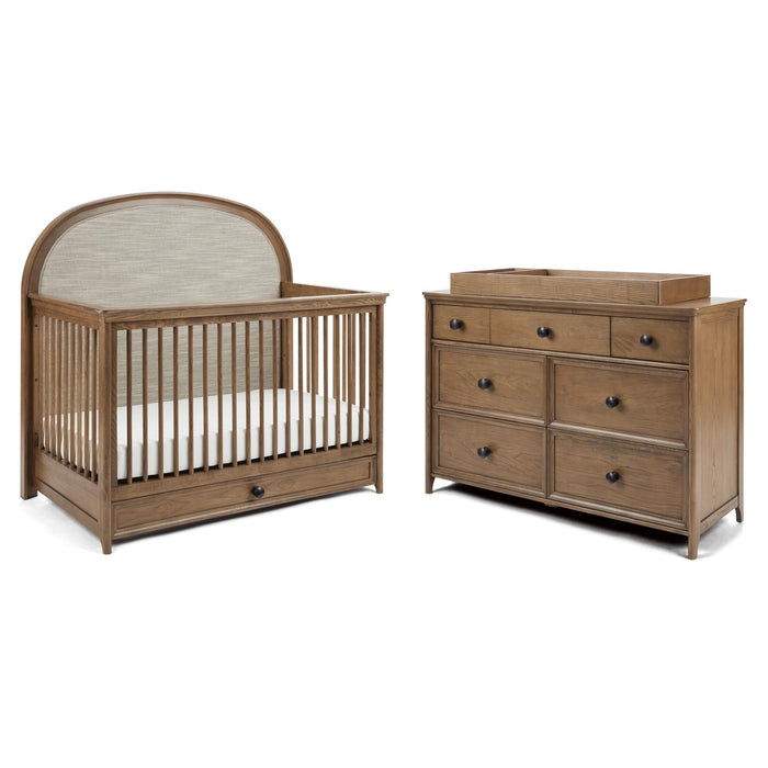Maxi-Cosi Nursery Quiet Luxury 6-in-1 Convertible Crib with Toddler Bed/Daybed Conversion Kit