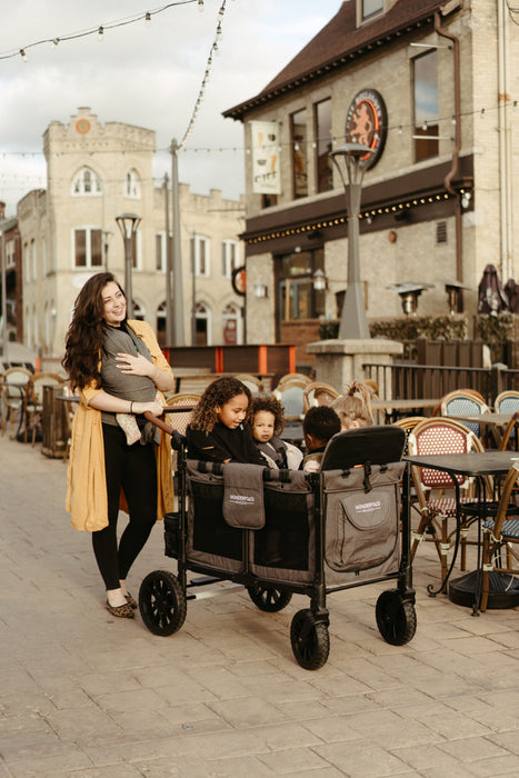 WonderFold W4 Luxe Quad Stroller Wagon