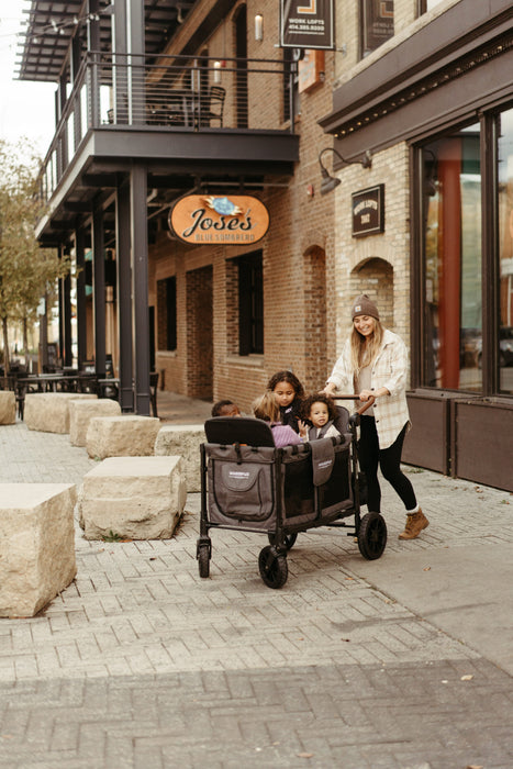 WonderFold W4 Luxe Quad Stroller Wagon