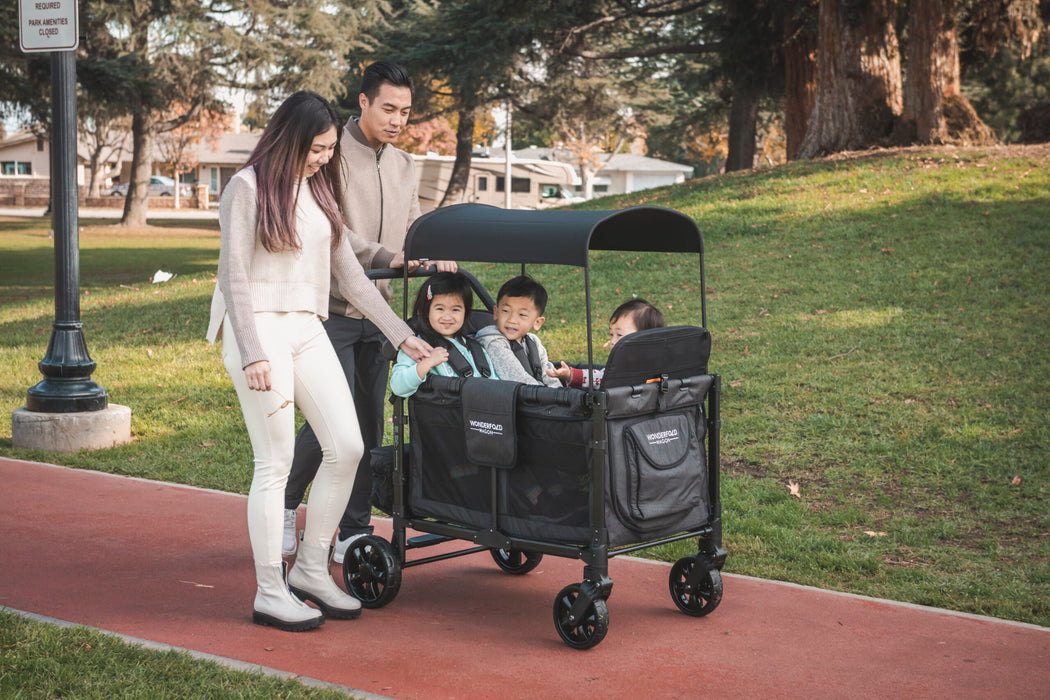 wonderfold w4 elite stroller wagon WonderFold W4 Elite Quad Stroller Wagon — Enlightened Baby