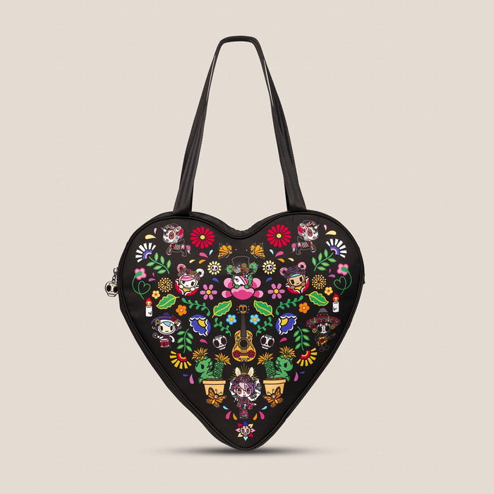 JuJuBe tokidoki Heart Tote Diaper Bag | Dia de los Muertos