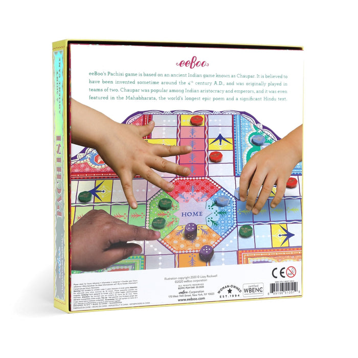 eeBoo Fancy Pachisi Board Game