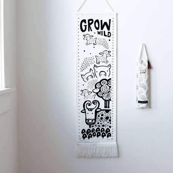 Wee Gallery Canvas Growth Chart