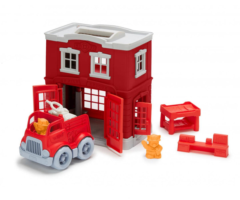 Green Toys Fire Station Playset