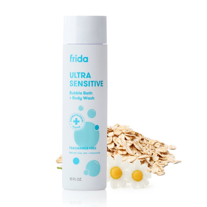 Frida Ultra Sensitive Bubble Bath + Body Wash