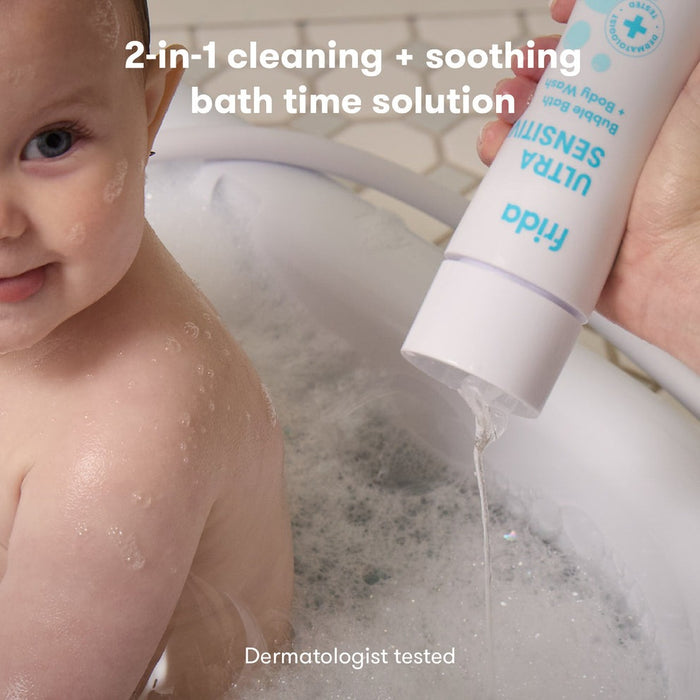 Frida Ultra Sensitive Bubble Bath + Body Wash