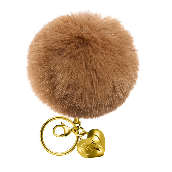 Hot Chocolate Heart of Gold Charm & Poof