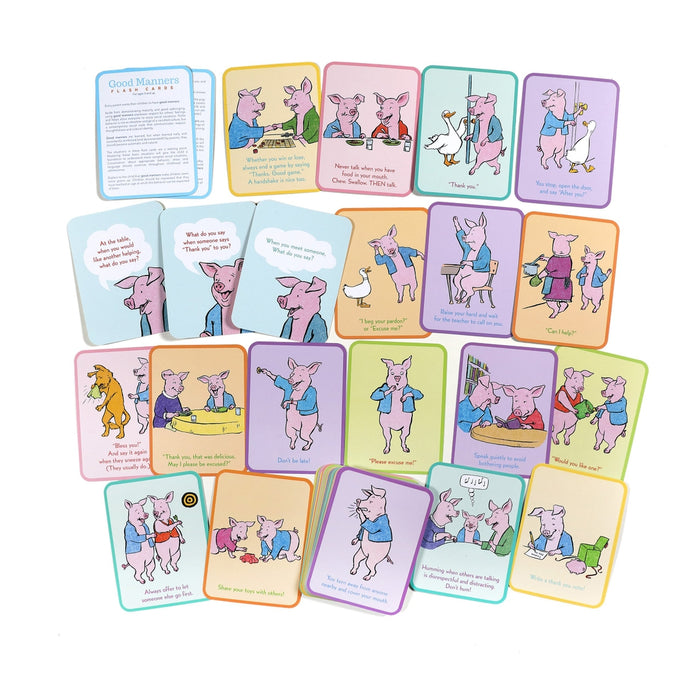 eeBoo Good Manners Conversation Cards