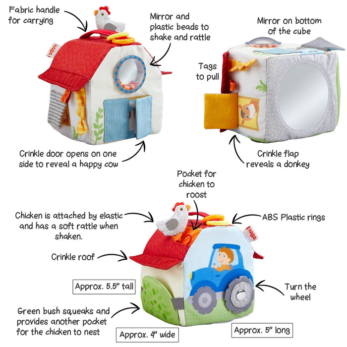 HABA Farmyard Play Cube