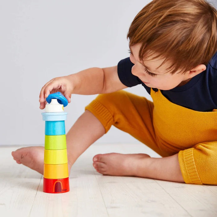 HABA Lighthouse Stacking Game