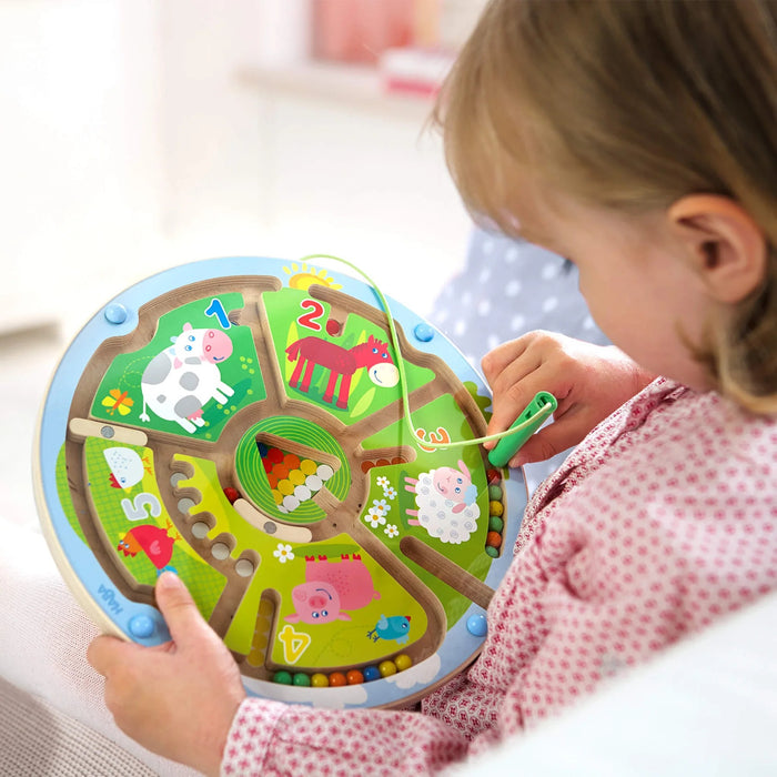 HABA Number Maze Magnetic Game