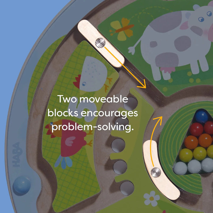 HABA Number Maze Magnetic Game