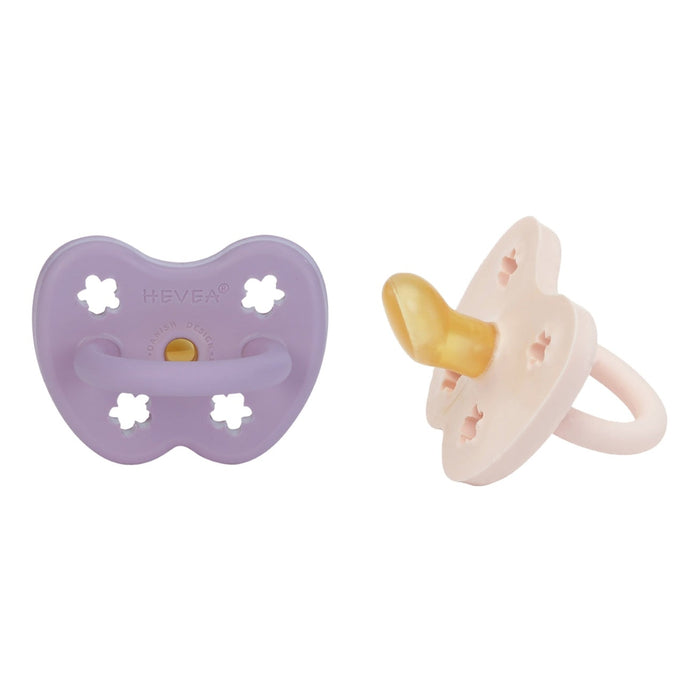 Hevea Natural Rubber Pacifier 3-36 Months - ORTHODONTIC 2 Pk