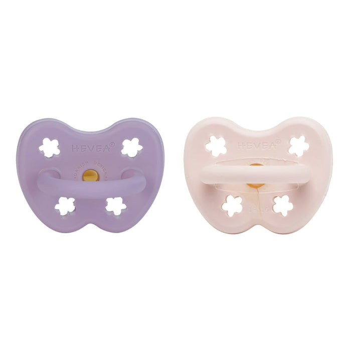 Hevea Natural Rubber Pacifier 3-36 Months - ORTHODONTIC 2 Pk