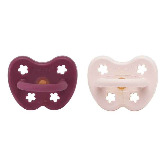 Hevea Natural Rubber Pacifier 3-36 Months - ORTHODONTIC 2 Pk