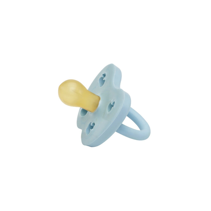 Hevea Natural Rubber Pacifier 0-3 Months - ROUND