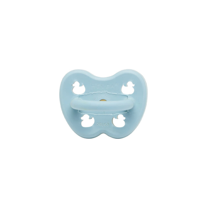 Hevea Natural Rubber Pacifier 0-3 Months - ROUND