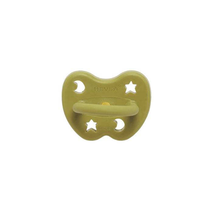 Hevea Natural Rubber Pacifier 3-36 Months - ROUND
