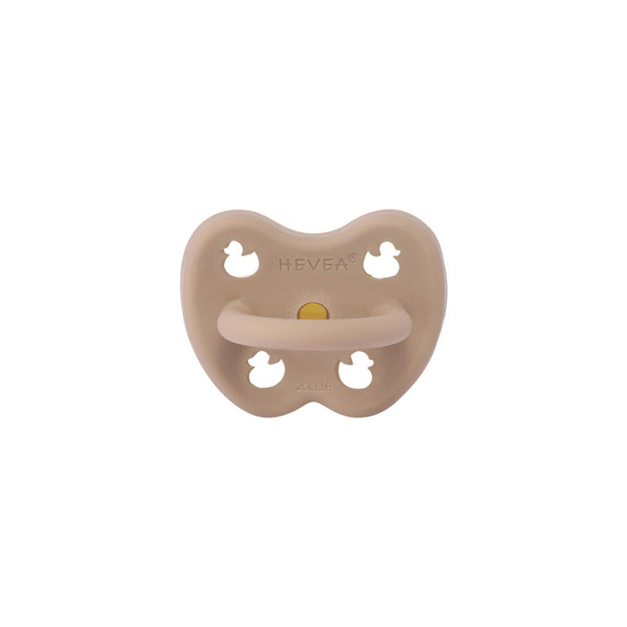 Hevea Natural Rubber Pacifier 3-36 Months - ROUND