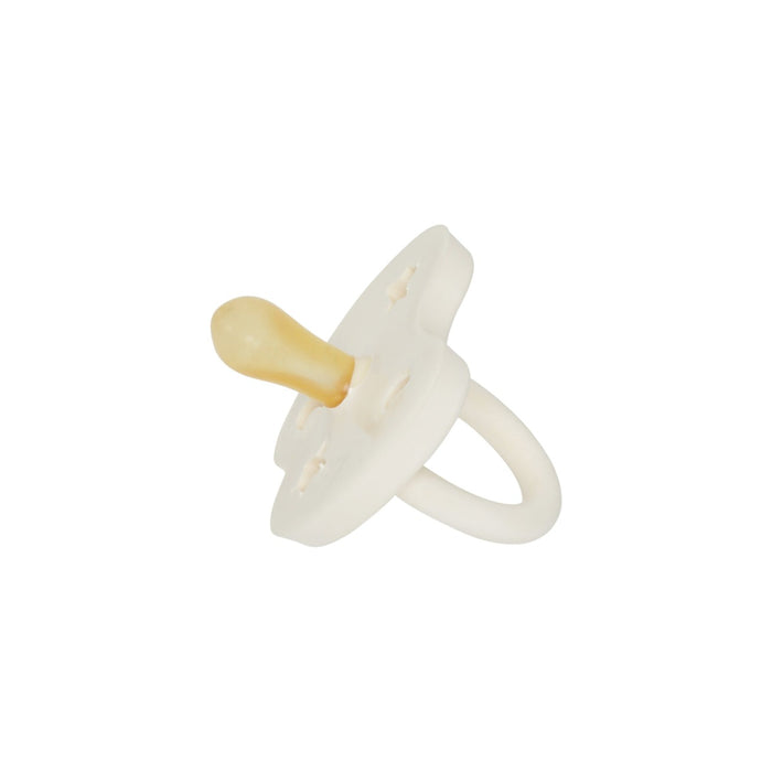 Hevea Natural Rubber Pacifier 0-3 Months - SYMMETRICAL