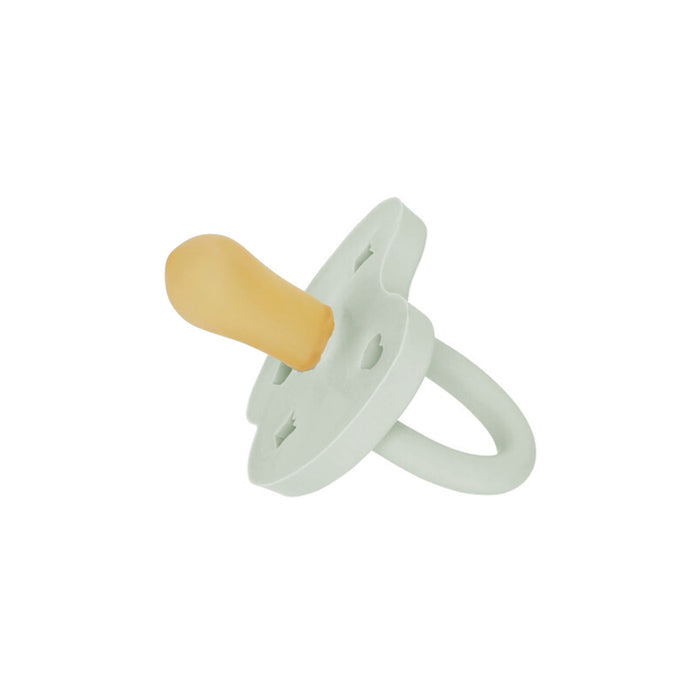 Hevea Natural Rubber Pacifier 3-36 Months - SYMMETRICAL