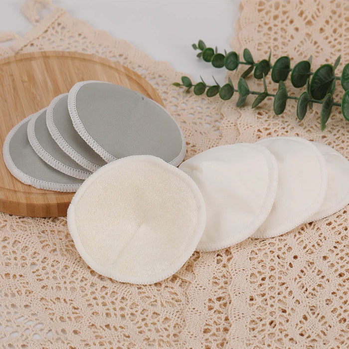 Haakaa All-Day Reusable Nursing Pad Set with Washing Bag - 8 Ct