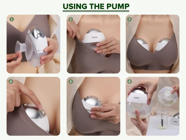 Haakaa E-Ladybug Wearable Electric Breast Pump - 2PK