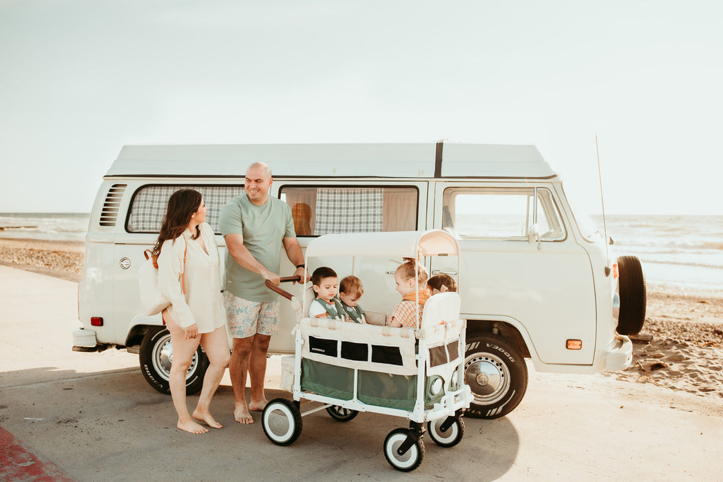 volkswagen quad stroller wagon WonderFold VW4 Luxe Quad Stroller Wagon