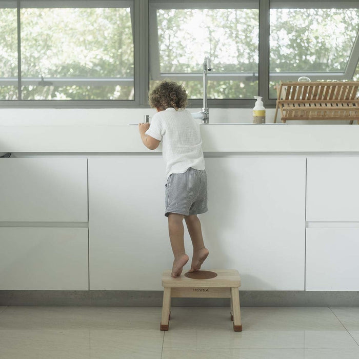 Hevea Rubberwood Stool