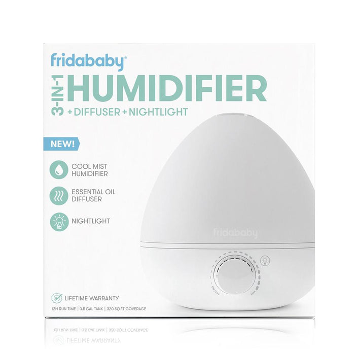 FridaBaby BreatheFrida THE 3-IN-1 HUMIDIFIER, DIFFUSER + NIGHTLIGHT