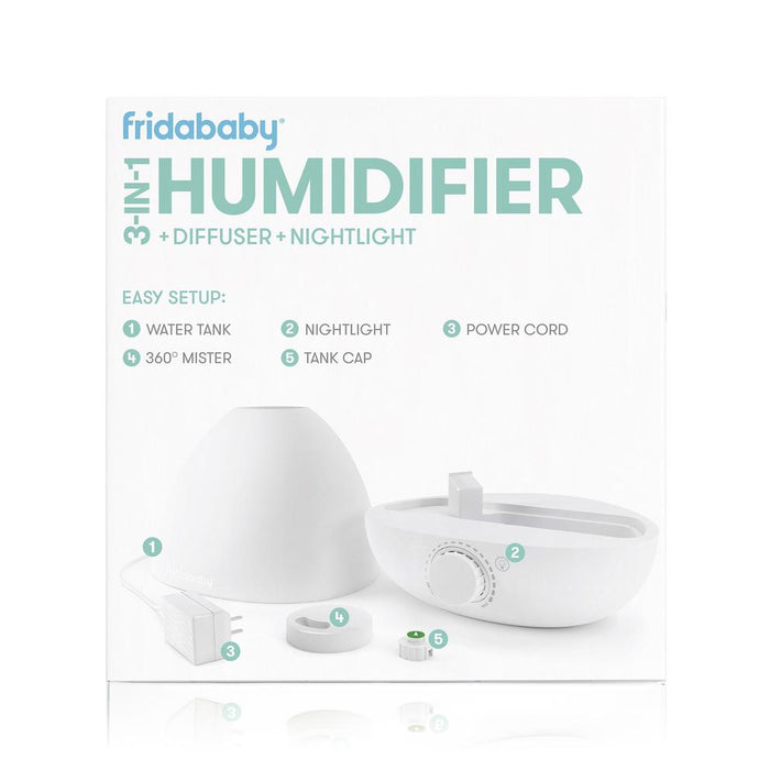 FridaBaby BreatheFrida THE 3-IN-1 HUMIDIFIER, DIFFUSER + NIGHTLIGHT